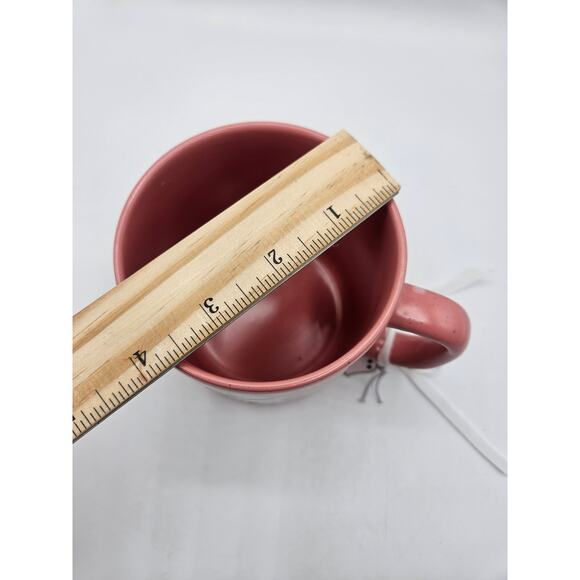 Halloween Mug Ghosts Pink Boo Crew Ghost Charm 18‎ oz NEW - Picture 3 of 9